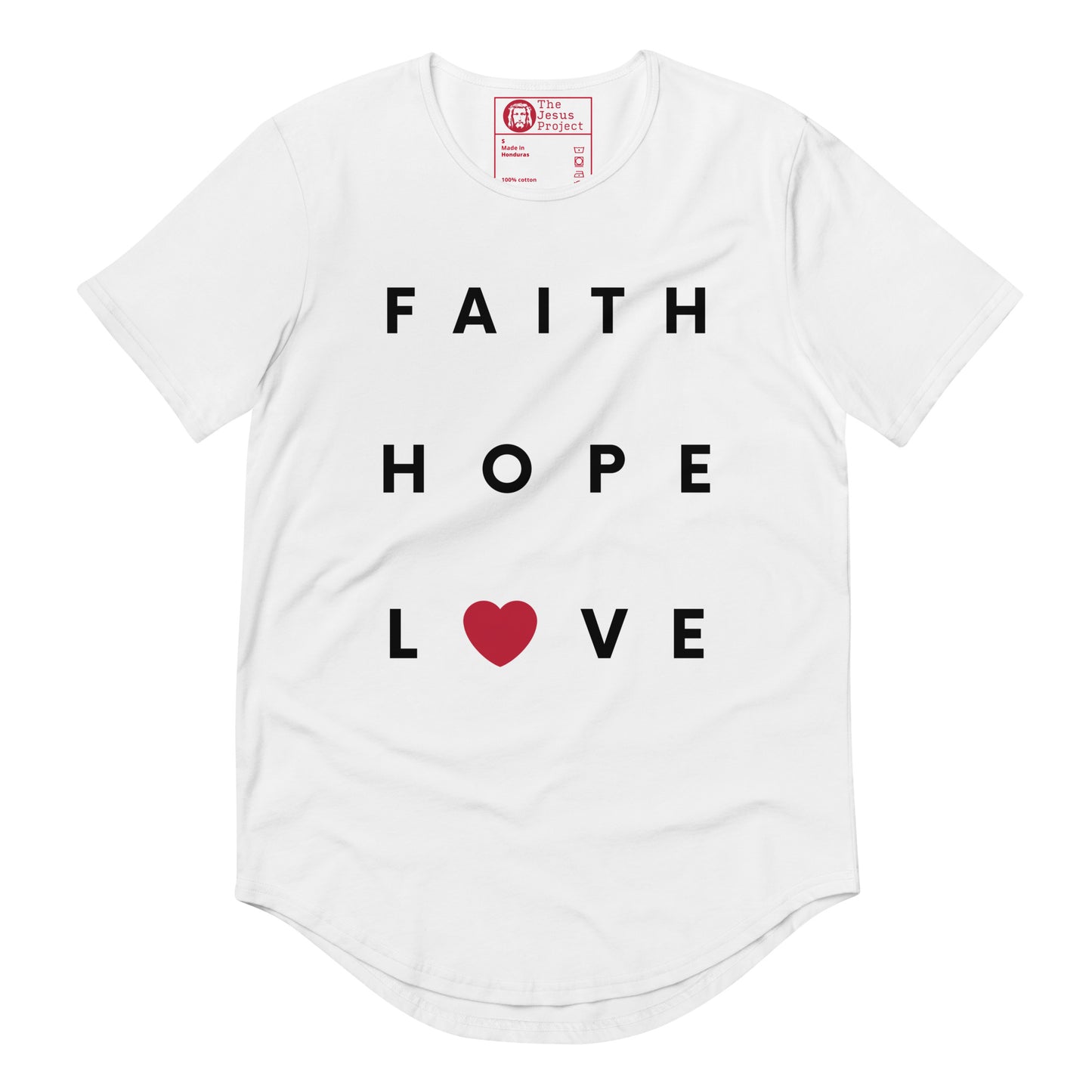 Faith Hope Love Hem Tee