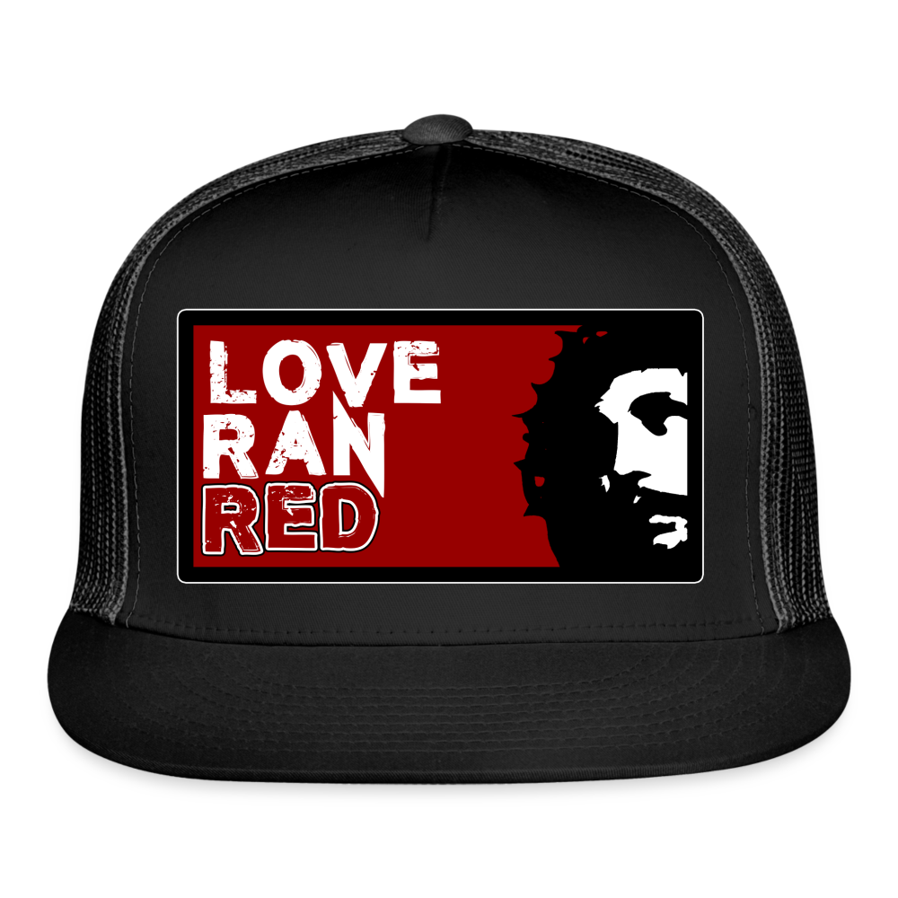 Love Ran Red Hat - black/black