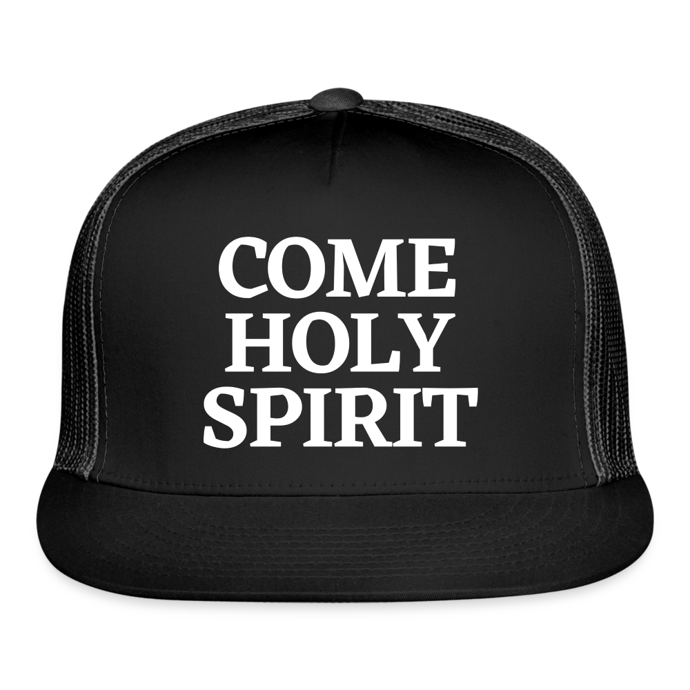 Come Holy Spirit Hat - black/black